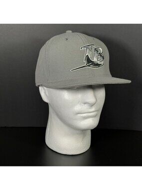 TAMPA BAY DEVIL RAYS New Era 59FIFTY Fitted MLB Hat Cooperstown Collection 7 3/8